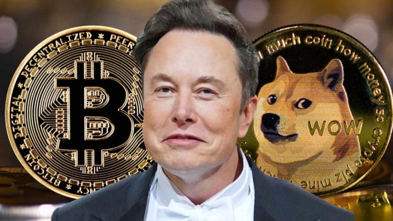 Ілон Маск своїм висловлюванням викликав різкий підйом вартості Dogecoin.
