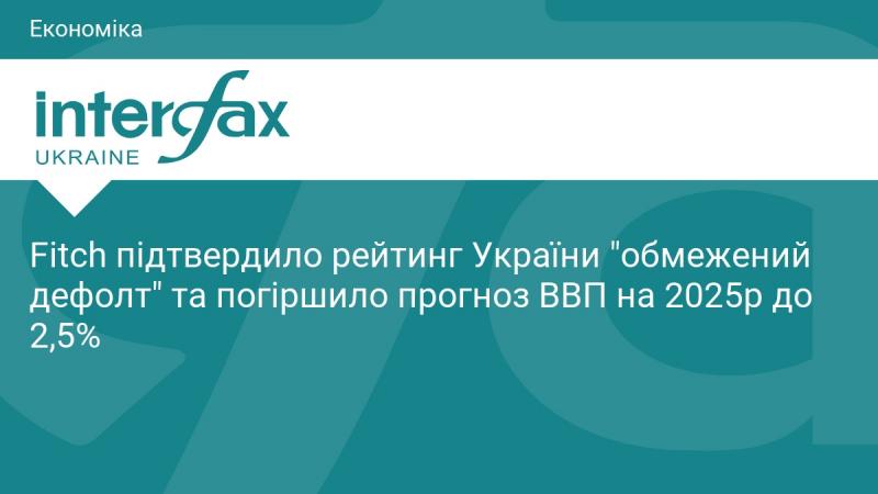 Fitch підтвердило статус України як 