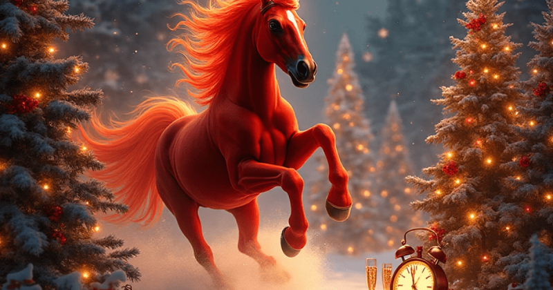 Хай Кінь принесе нам мішечок з грошима та валізку радості! Оригінальні та веселощі привітання з Новим роком 2026!